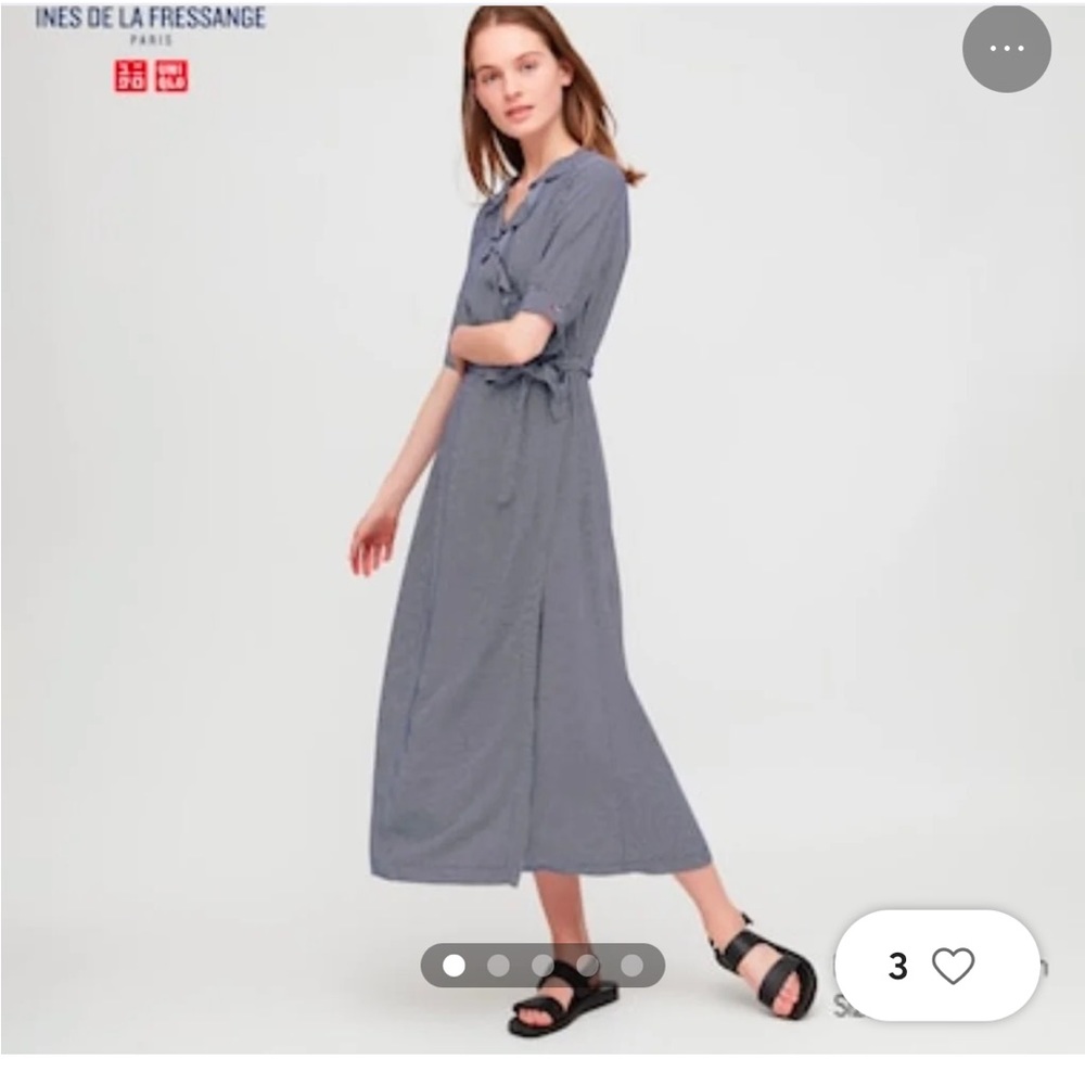 Uniqlo IDLF Wrap Dress